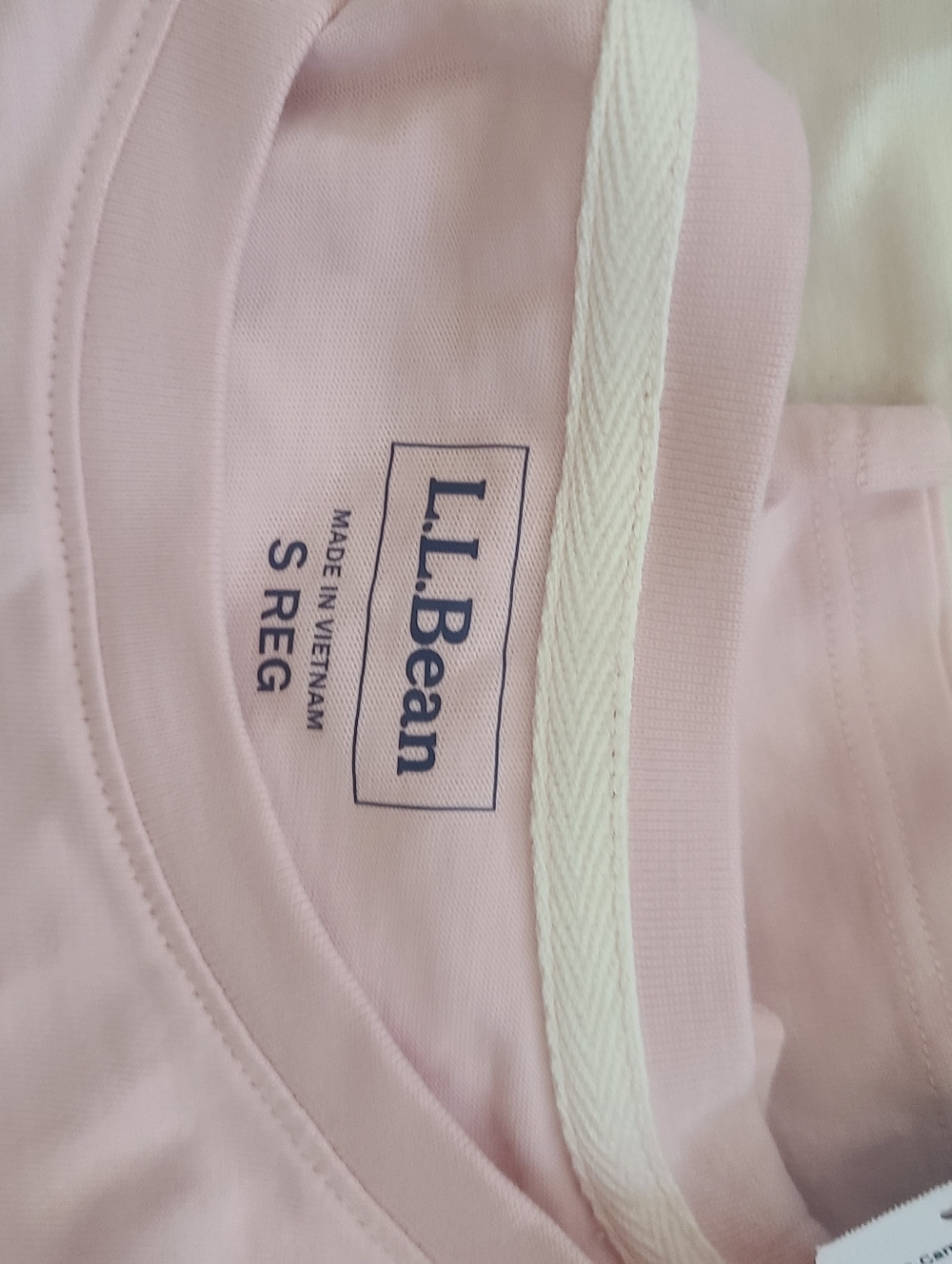 L.L. Bean Pink Long-Sleeve Pajama Top with Scenic Camping Graphic - Picture 6 of 6